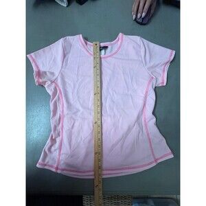 Canari size L cycling top (pull over) GUC pink